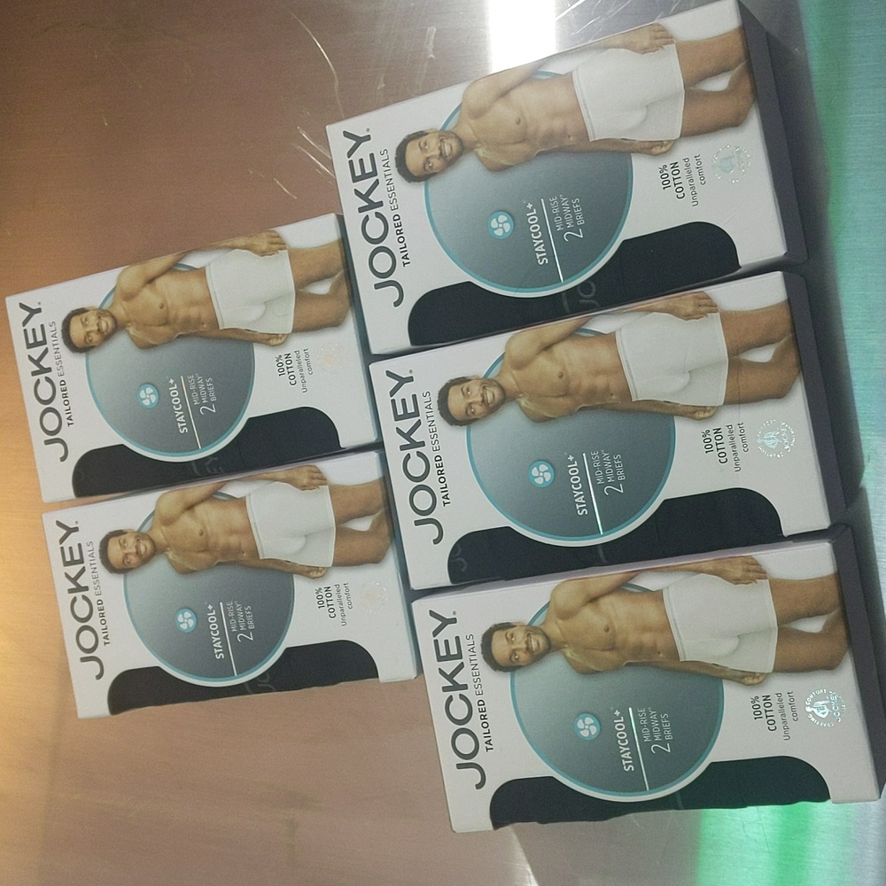 Jockey Big Tall Underwear Staycool Cotton Long Boxers Briefs Lot